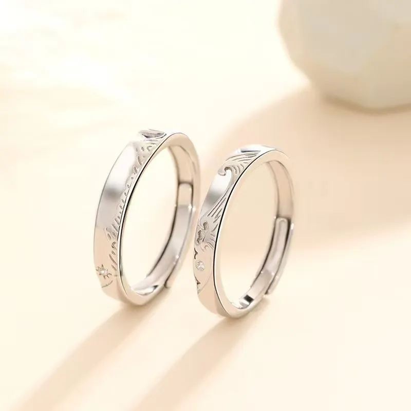 KOOGIS S999 Fine Silver Rings Unisex-13