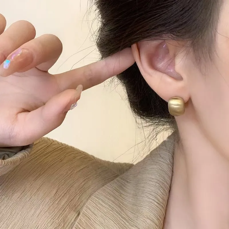 KOOGIS Titanium Steel Clip On Earrings Women's-7