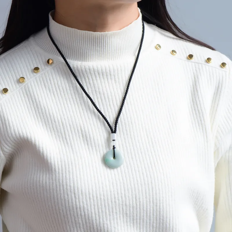 Tears Of The Eyes Glutinous Jade Jadeite Pendants Unisex-2