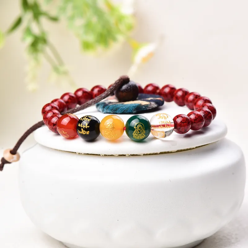 Tears Of The Eyes Cinnabar Bracelets Unisex-4