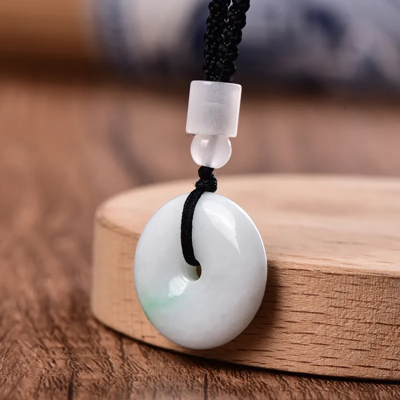 Tears Of The Eyes Glutinous Jade Jadeite Pendants Unisex-4