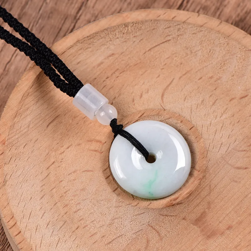 Tears Of The Eyes Glutinous Jade Jadeite Pendants Unisex-5