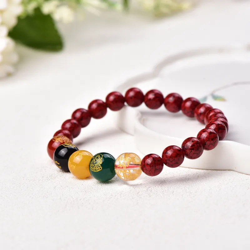 Tears Of The Eyes Cinnabar Bracelets Unisex-3