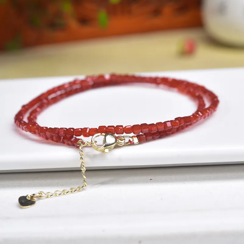 Tears Of The Eyes Agate Jade Necklaces Women's-1