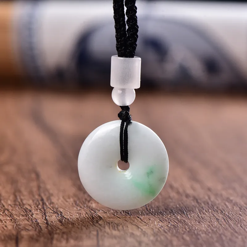 Tears Of The Eyes Glutinous Jade Jadeite Pendants Unisex-1