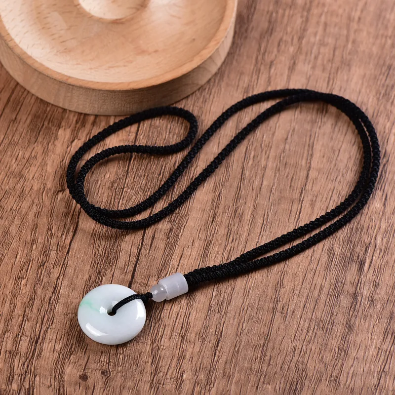 Tears Of The Eyes Glutinous Jade Jadeite Pendants Unisex-3