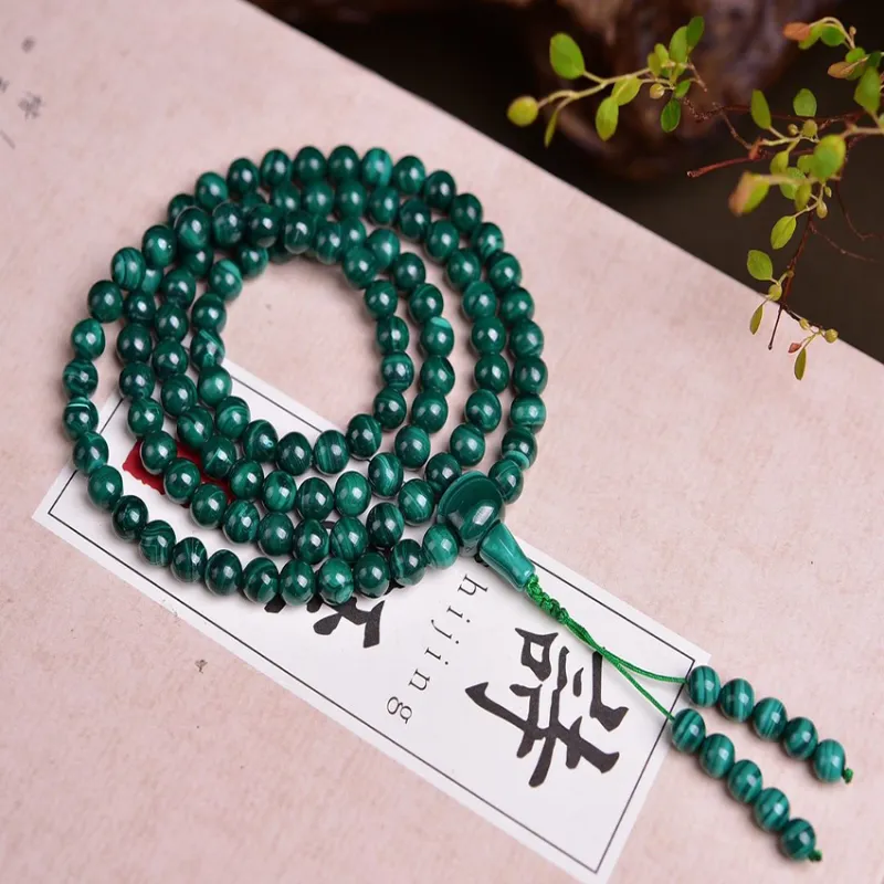 Tears Of The Eyes Malachite Jade Bracelets Unisex-1