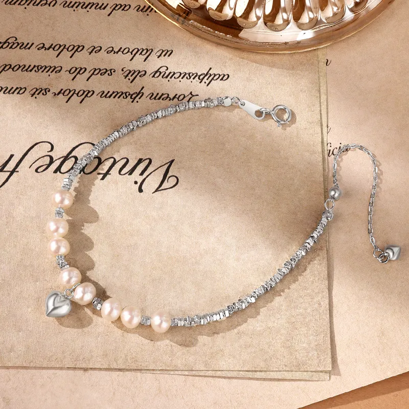 ZXIN JEWELRY Freshwater Pearl Bracelets Women's-4