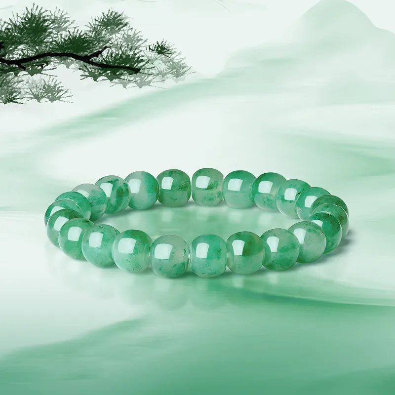 ZXIN JEWELRY African Emerald Bracelets Women's-4