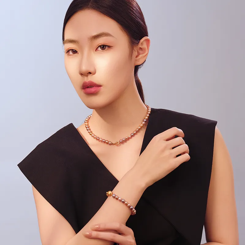 ZXIN JEWELRY Pearl Necklaces Women's-2