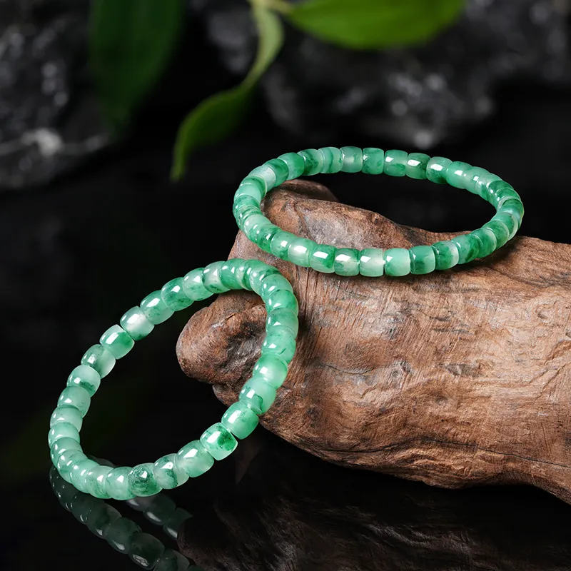ZXIN JEWELRY African Emerald Bracelets Women's-2