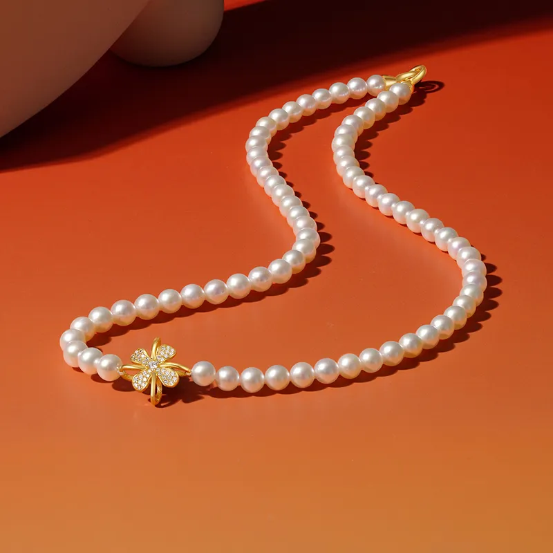 ZXIN JEWELRY Pearl Necklaces Women's-1
