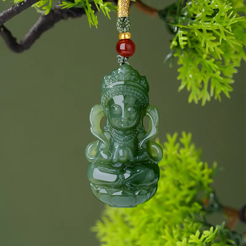 ZXIN JEWELRY Hetian Jade Pendants Jasper Unisex-4