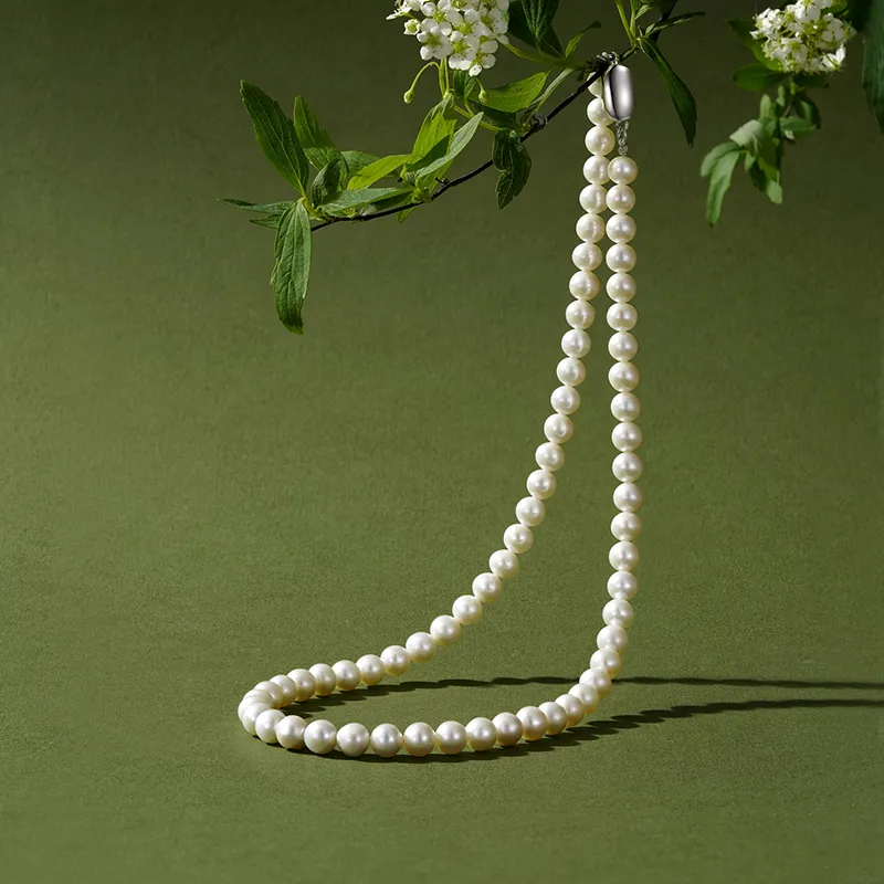 ZXIN JEWELRY Pearl Necklaces Women's-2
