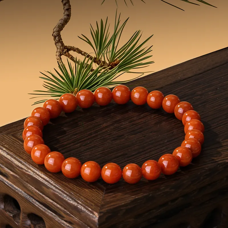 ZXIN JEWELRY South Red Agate Bracelets Women's-3