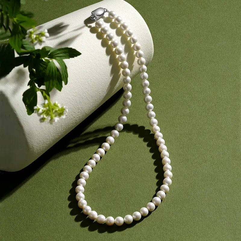 ZXIN JEWELRY Pearl Necklaces Women's-3