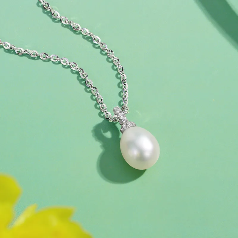 ZXIN JEWELRY Pearl Pendants Women's-1