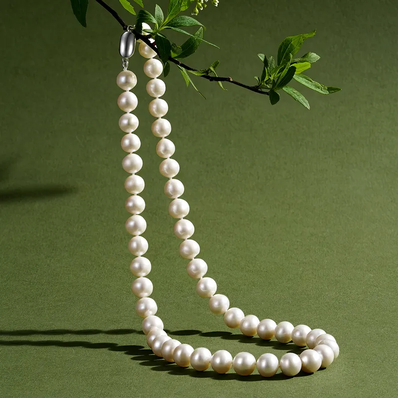 ZXIN JEWELRY Pearl Necklaces Women's-4