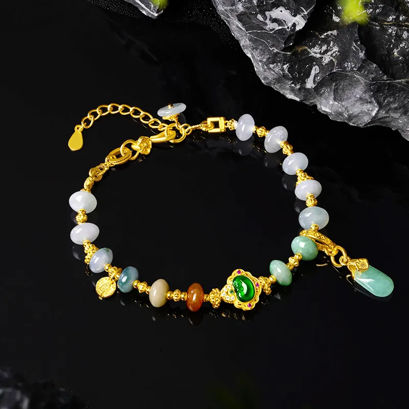ZXIN JEWELRY Glutinous Jade Jadeite Bracelets Women's-3