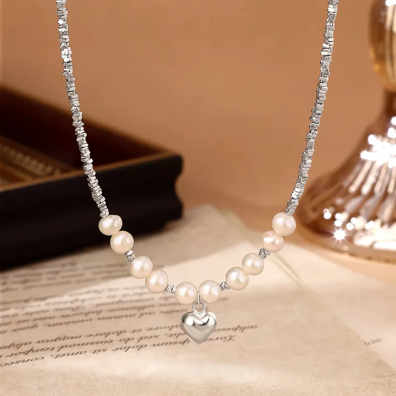 ZXIN JEWELRY Freshwater Pearl Necklaces Women's-3
