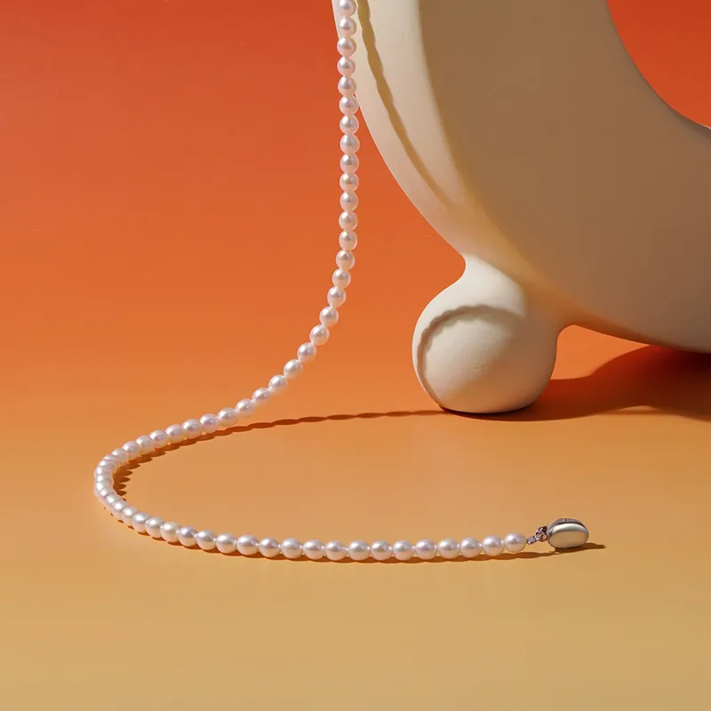 ZXIN JEWELRY Pearl Necklaces Women's-3