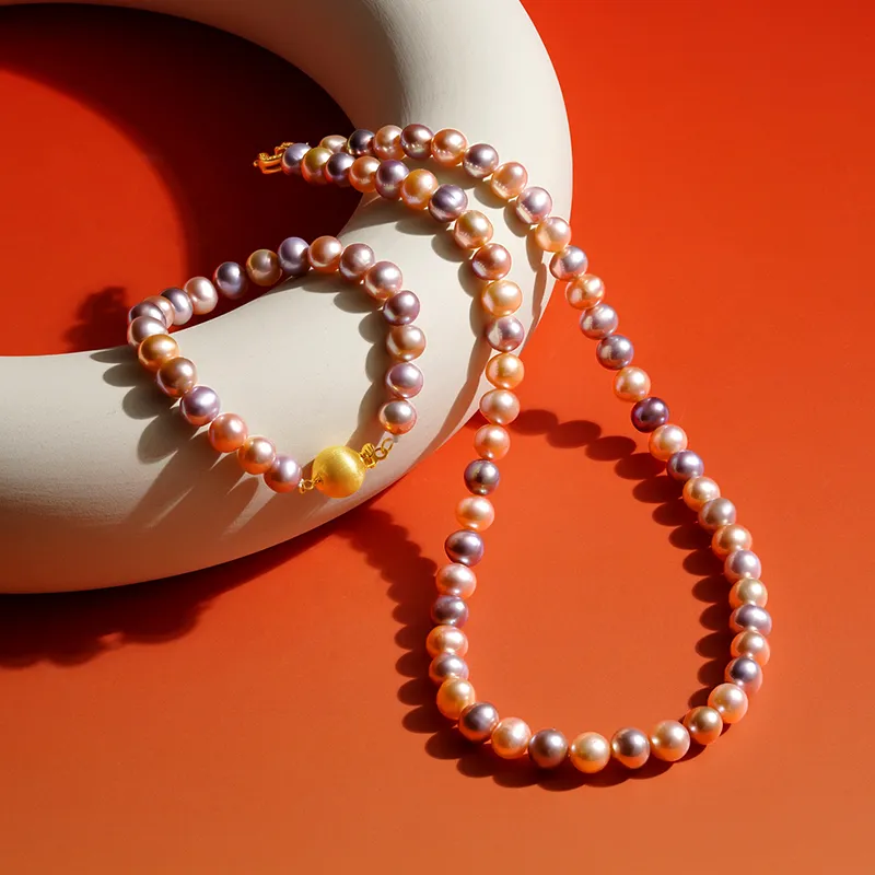 ZXIN JEWELRY Pearl Necklaces Women's-3