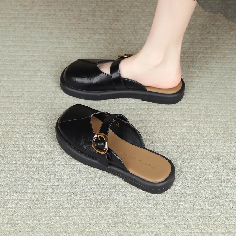 D FUSE SCANDINAVIA Quiet Abrasion Resistant Closed Toe Slippers Women's-2