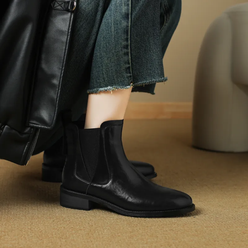 D FUSE SCANDINAVIA Chelsea Boots Women's Black-6