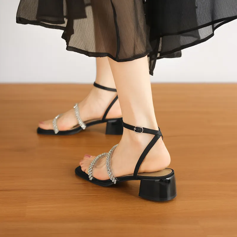 D FUSE SCANDINAVIA One Strap Sandals Women's-10