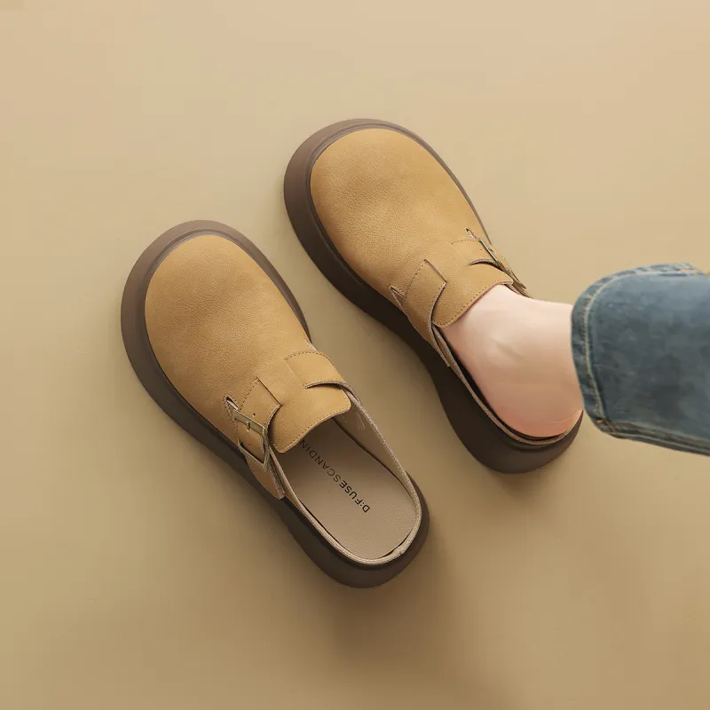 D FUSE SCANDINAVIA Odor Resistant Abrasion Resistant Slip Resistant Wrap toe Slippers Women's-14