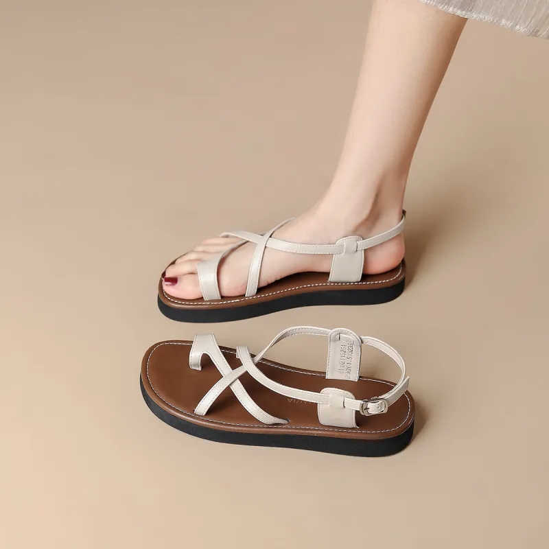 D FUSE SCANDINAVIA One Strap Sandals Women's-10