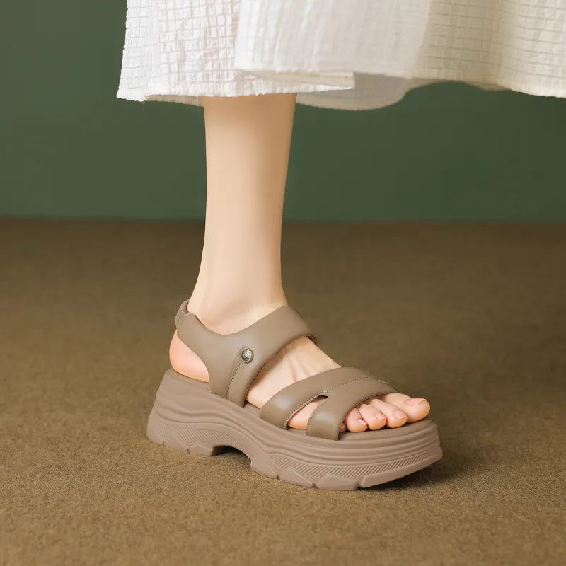 D:FUSE SCANDINAVIA Roman Sandals Home Sandal Sports Sandals Beach Sandals Women's-3