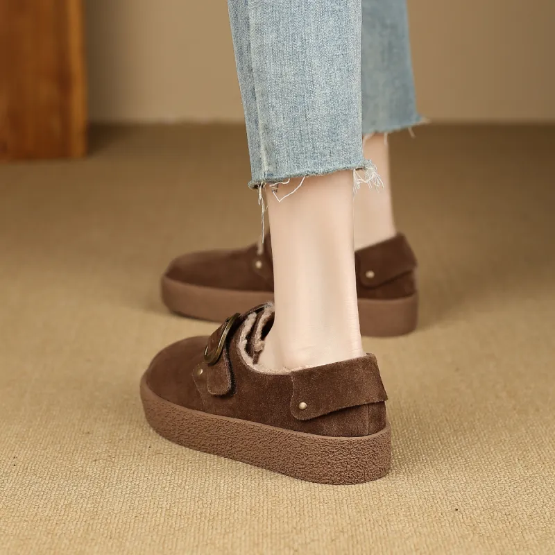 D FUSE SCANDINAVIA Boken Shoes Casual Single Shoes Women's-2
