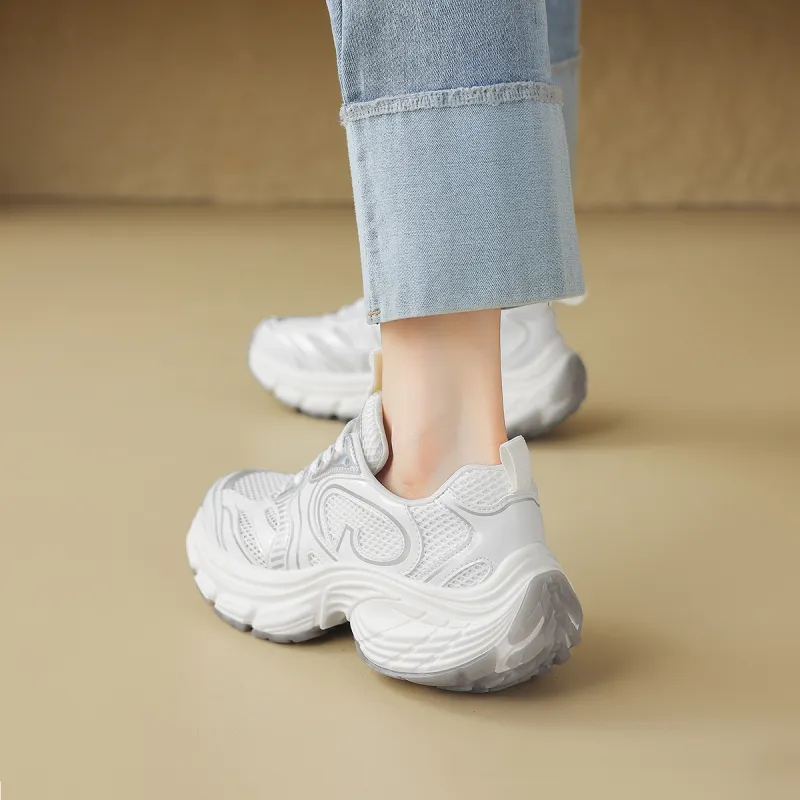 D:FUSE SCANDINAVIA Low-Top Chunky Sneakers Women's-8