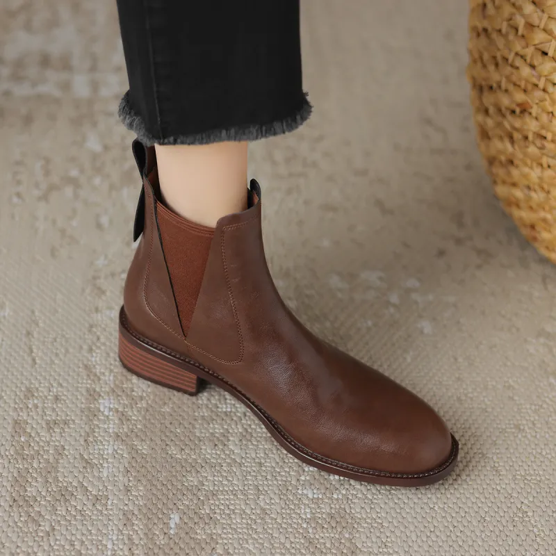 D:FUSE SCANDINAVIA Short Chelsea Boots Women's-13