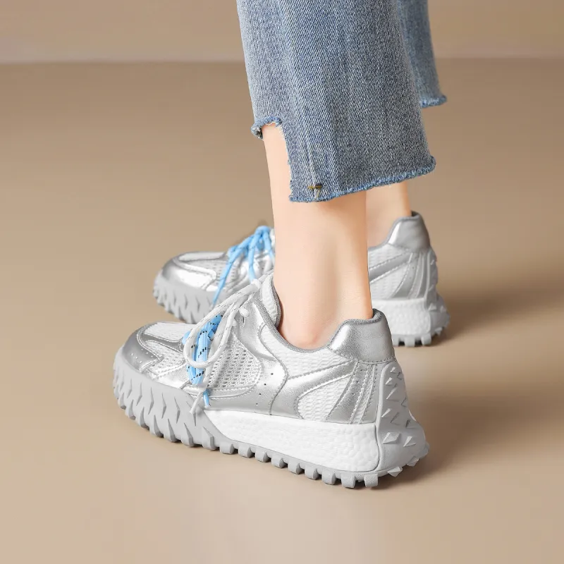 D:FUSE SCANDINAVIA Ah-Gan Shoes Low-Top Chunky Sneakers Women's-2
