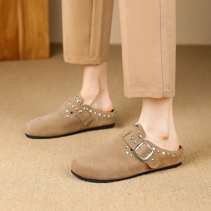 D FUSE SCANDINAVIA Odor Resistant Abrasion Resistant Slip Resistant Wrap toe Slippers Women's-10