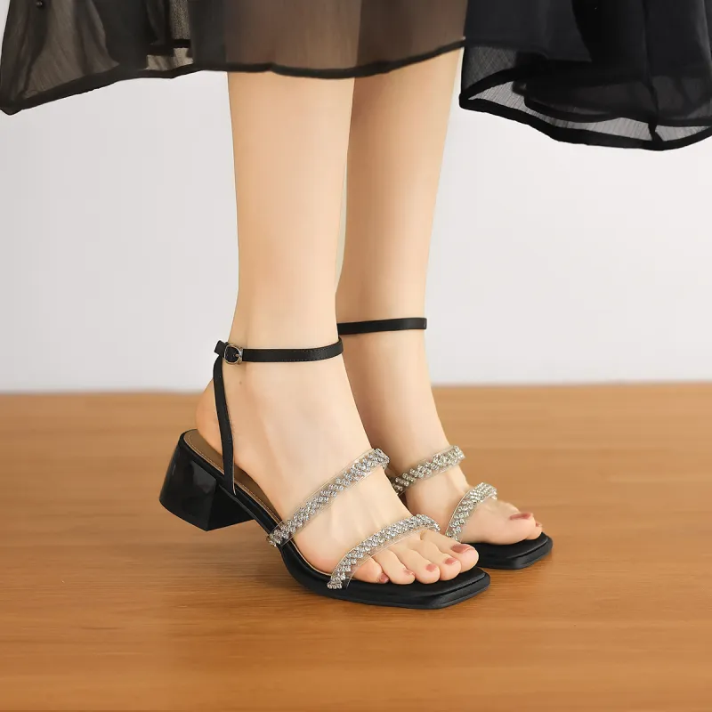 D FUSE SCANDINAVIA One Strap Sandals Women's-9