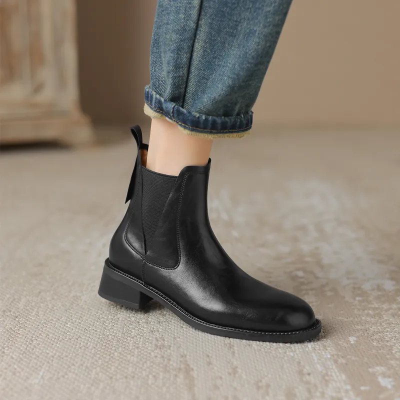 D:FUSE SCANDINAVIA Short Chelsea Boots Women's-1