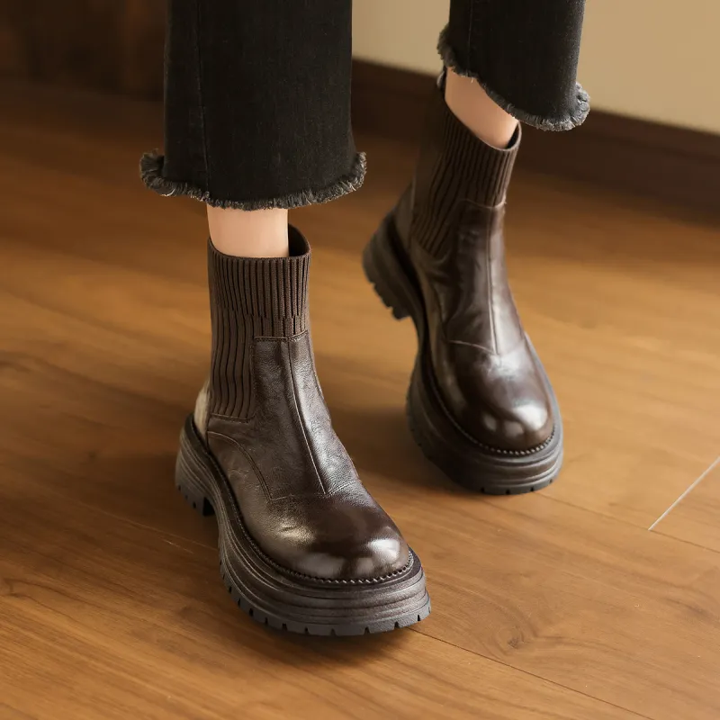 D:FUSE SCANDINAVIA Ankle Boots Women's-8