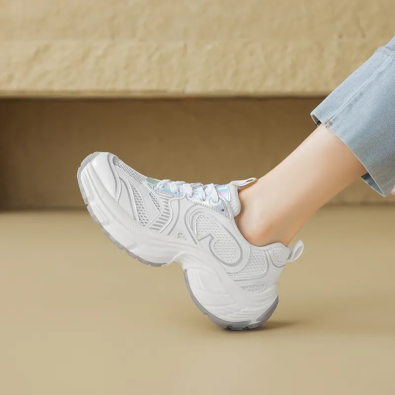 D:FUSE SCANDINAVIA Low-Top Chunky Sneakers Women's-9