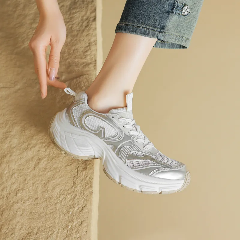 D:FUSE SCANDINAVIA Low-Top Chunky Sneakers Women's-4