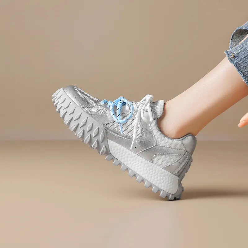 D:FUSE SCANDINAVIA Ah-Gan Shoes Low-Top Chunky Sneakers Women's-4