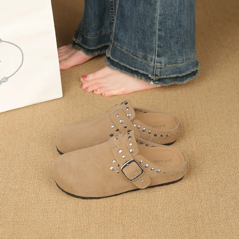 D FUSE SCANDINAVIA Odor Resistant Abrasion Resistant Slip Resistant Wrap toe Slippers Women's-11