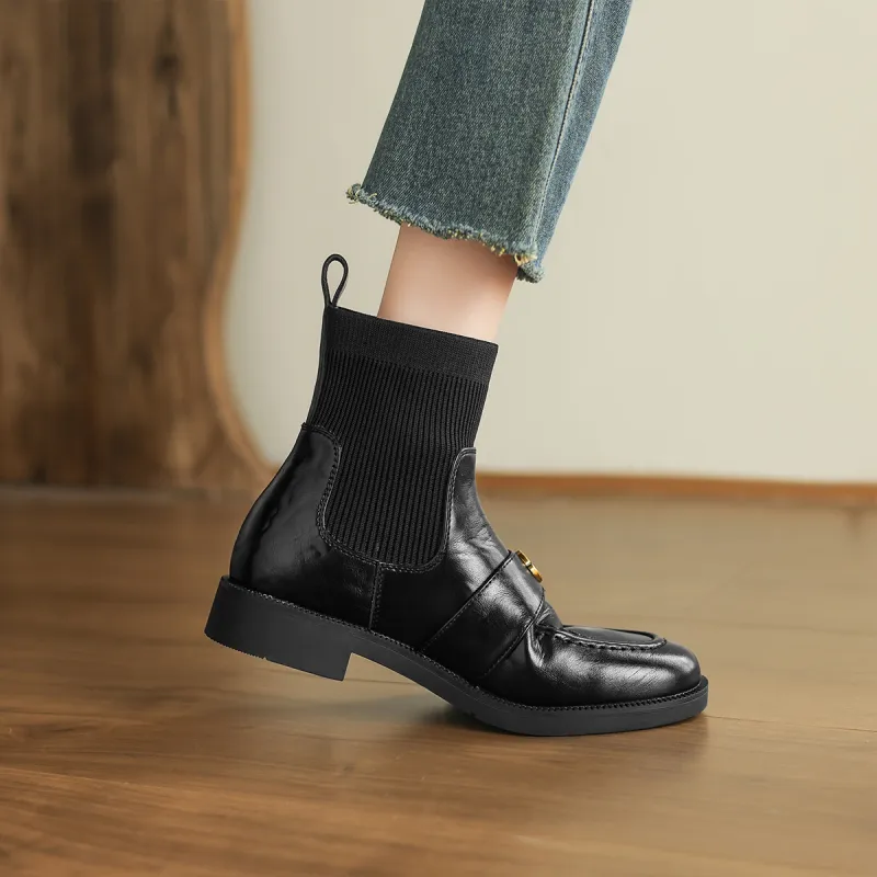 D FUSE SCANDINAVIA Ankle Boots Women's Black-3