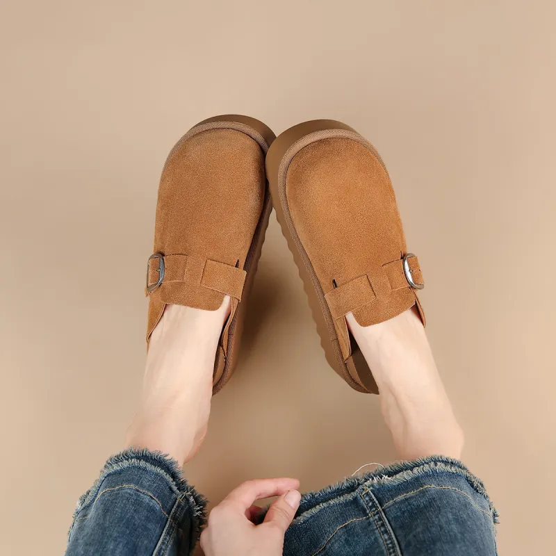 D FUSE SCANDINAVIA Quiet Abrasion Resistant Closed Toe Slippers Women's-4