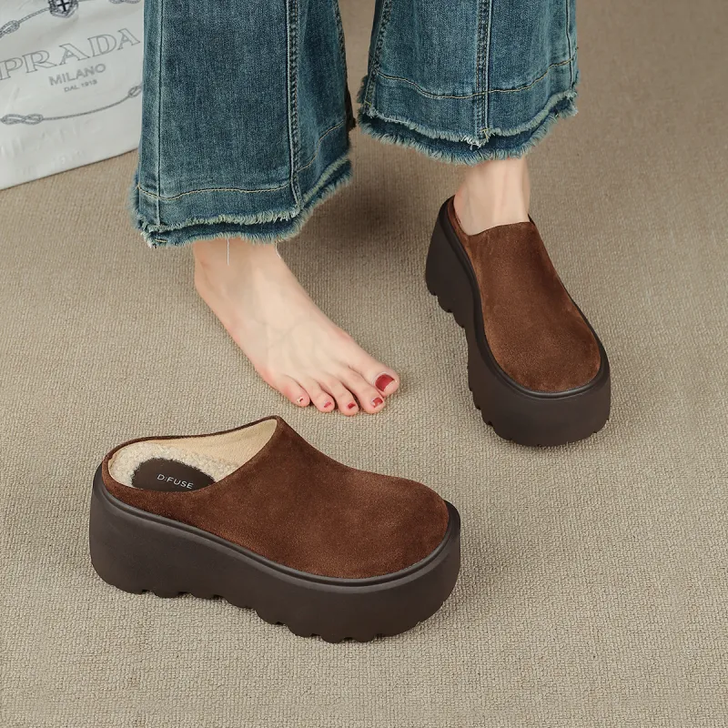D FUSE SCANDINAVIA Wrap toe Slippers Women's-8