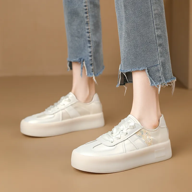 D FUSE SCANDINAVIA Slip Resistant Shock Absorbers With Abrasion Resistant Properties Low Top Skateboard Shoes Women's-4