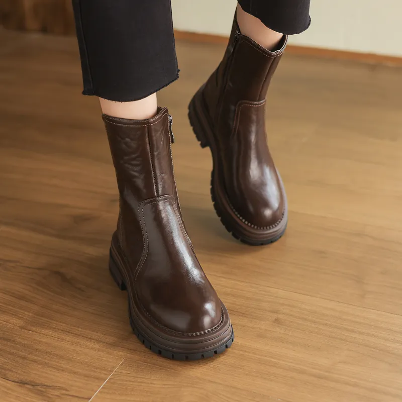 D:FUSE SCANDINAVIA Ankle Boots Women's-8