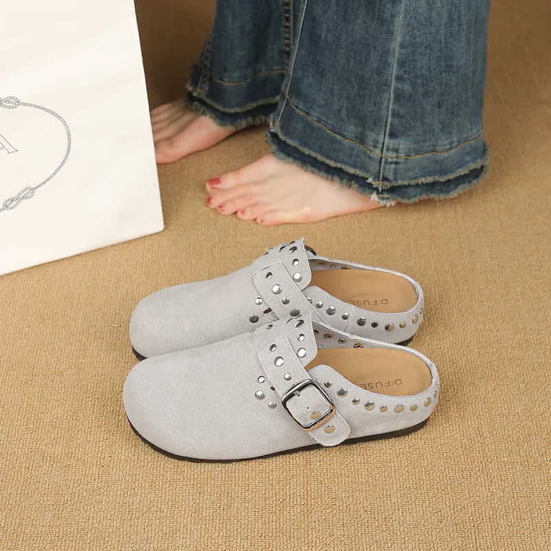 D FUSE SCANDINAVIA Odor Resistant Abrasion Resistant Slip Resistant Wrap toe Slippers Women's-16